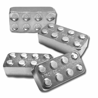 Silver Building Block 1 oz Silver