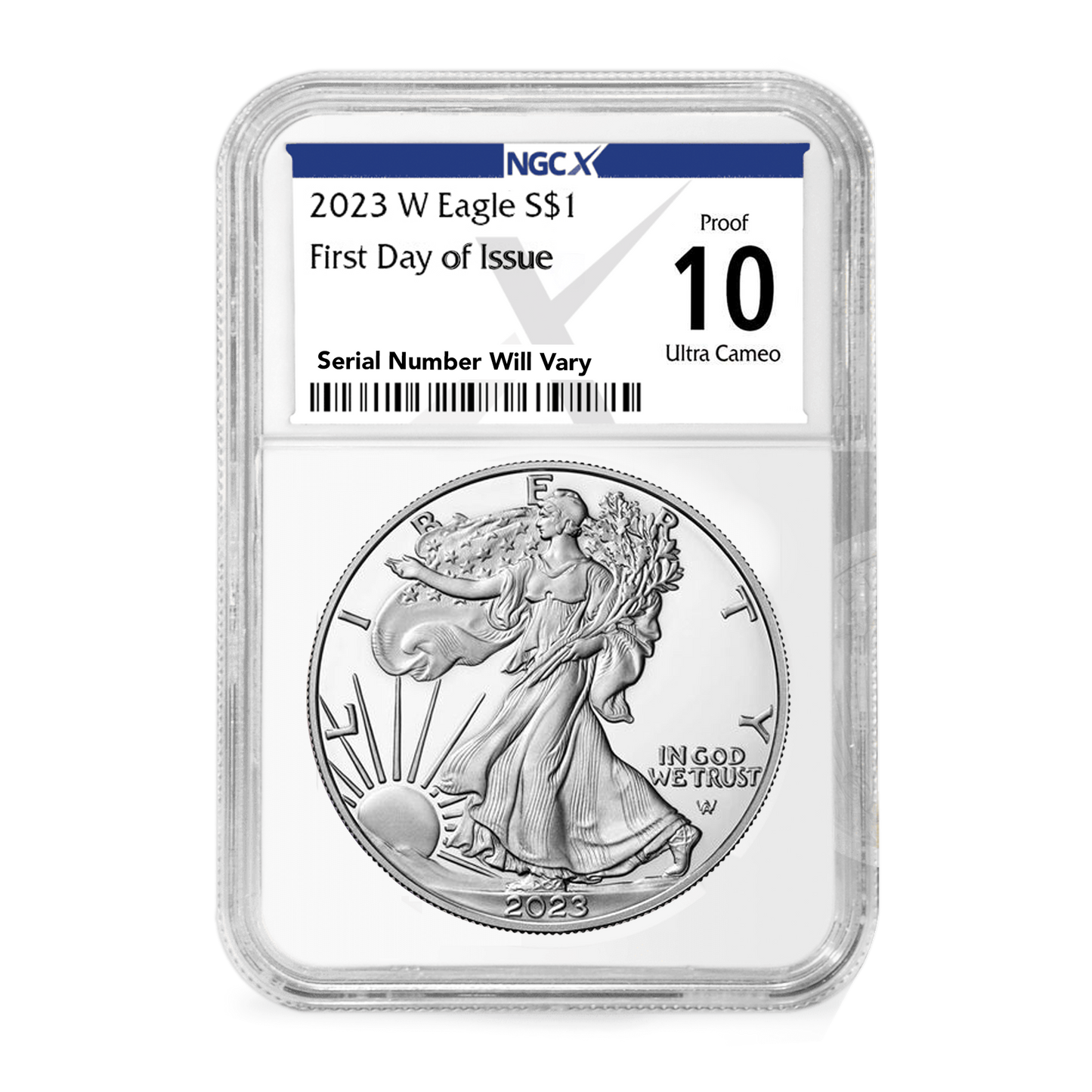 2023 Silver Eagle - NGCX PF10 First Day of Issue