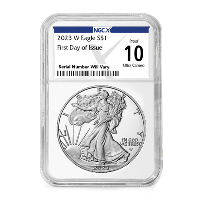 2023 Silver Eagle - NGCX PF10 First Day of Issue