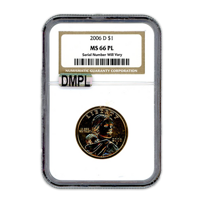 2006 Sacagawea Dollar Denver - NGC MS66 PL Prooflike