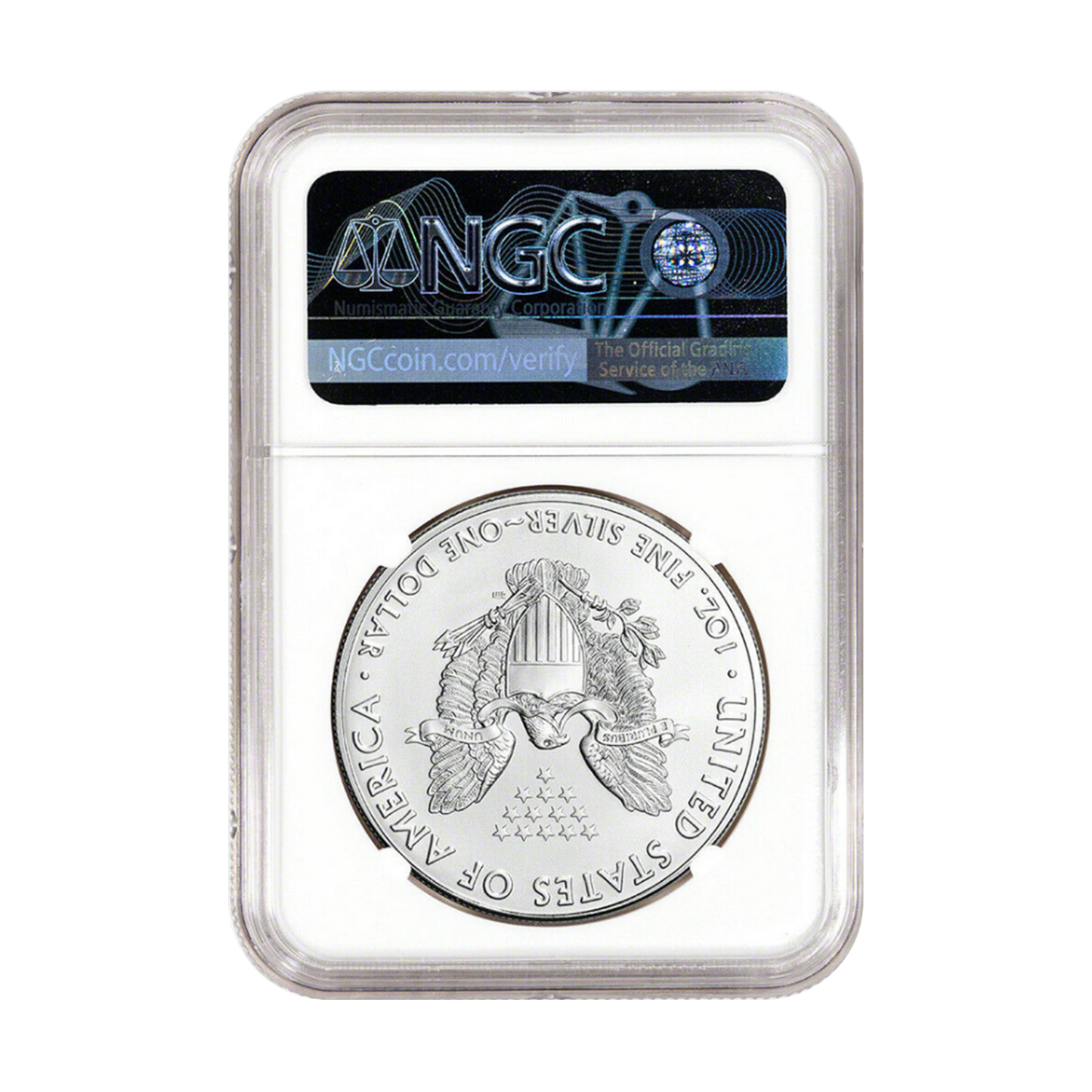 2021 Silver Eagle - Heraldic Eagle Type 1 - Last Day of Production NGC MS70 - CoinsTV