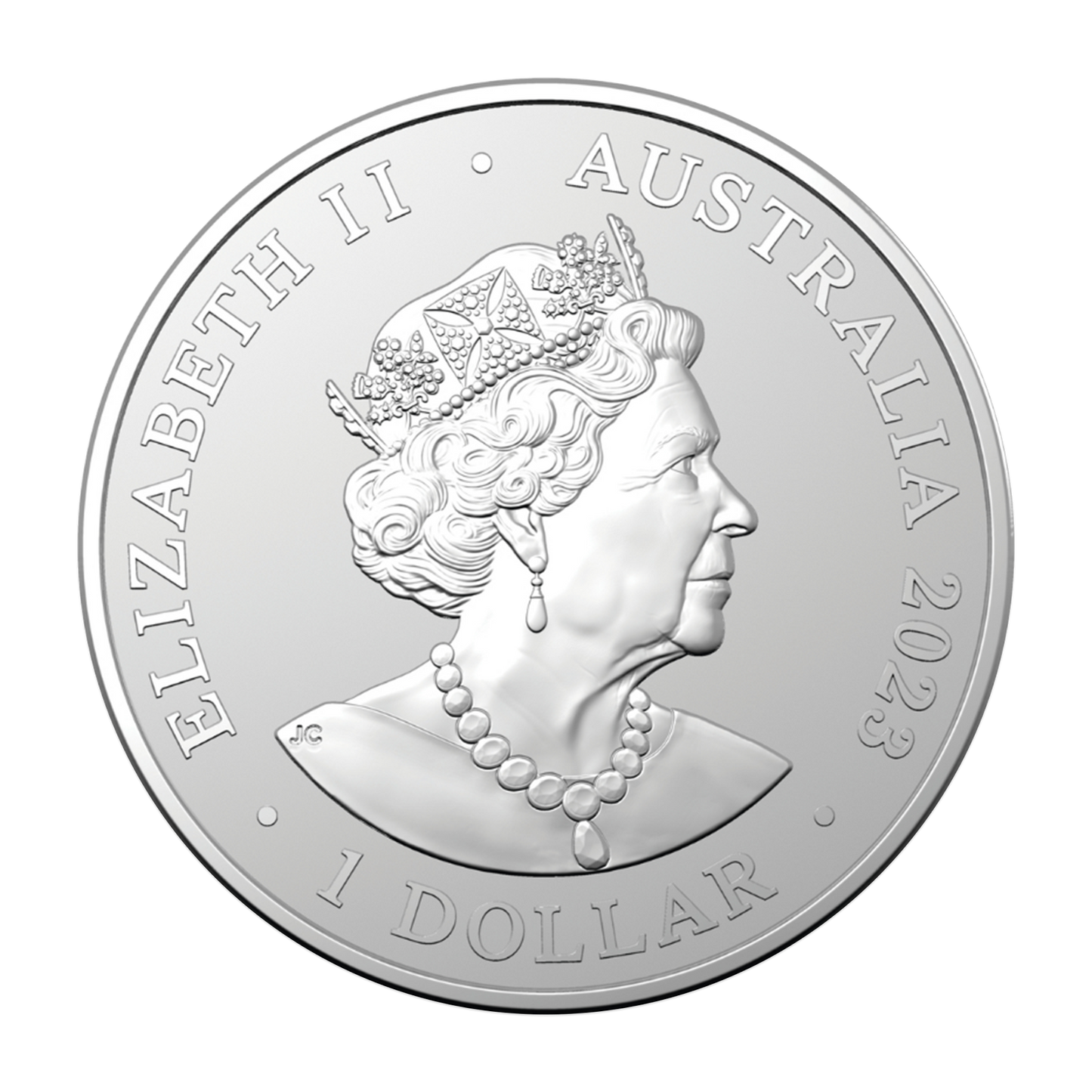 2023 1 oz AC/DC Frosted Silver Uncirculated