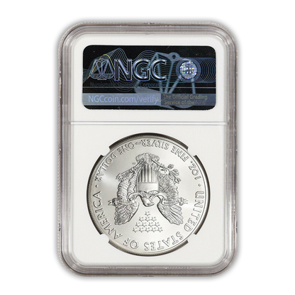 2013(S) Silver Eagle San Francisco - Early Production - NGC MS69 Mercanti Label