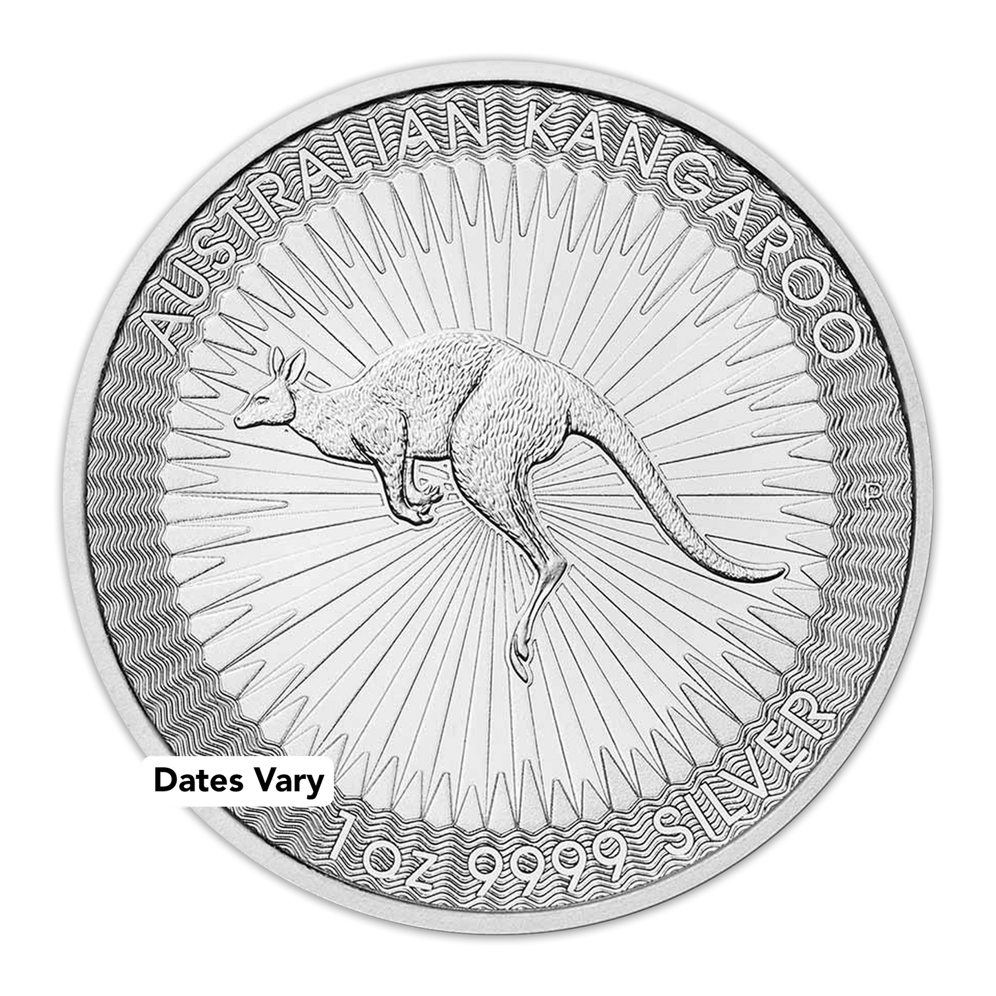Australian Kangaroo Silver Coin - 1oz - (Dates Vary)
