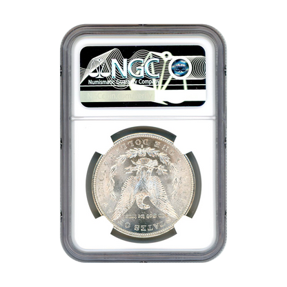 1882 Morgan Silver Dollar San Francisco - NGC MS65 Sight White - CoinsTV