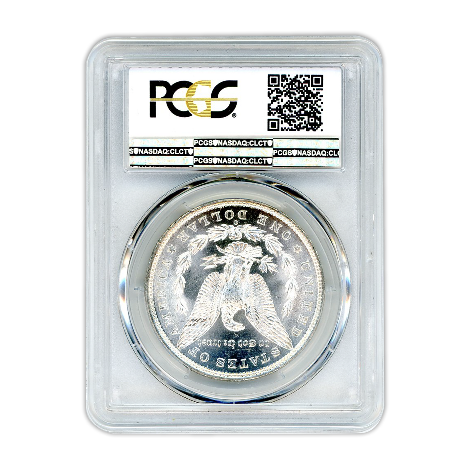 1882 Morgan Silver Dollar New Orleans PCGS MS65+ Sight White - CoinsTV