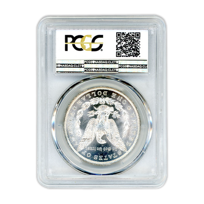1882 Morgan Silver Dollar New Orleans PCGS MS65+ Sight White - CoinsTV