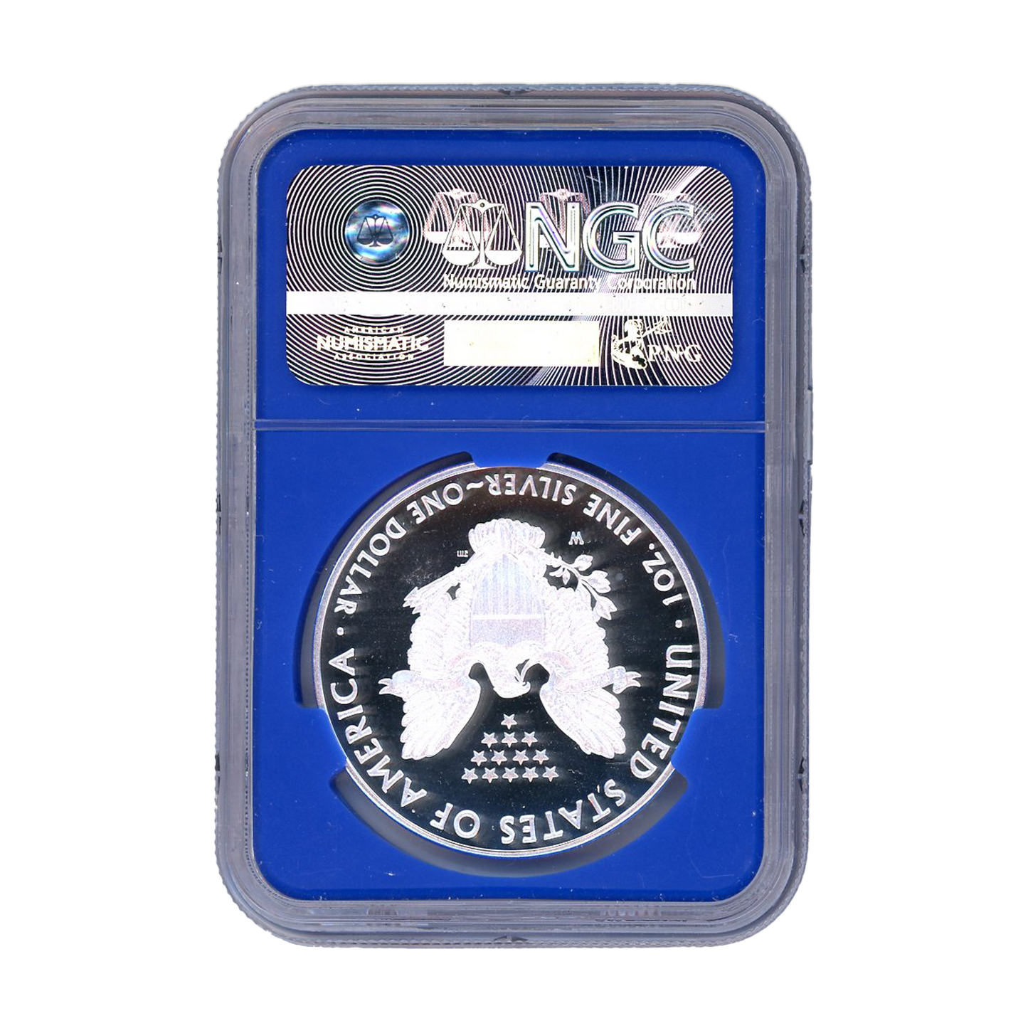 2016 Silver Eagle - Proof - Congratulations - NGC PF69 Blue Core
