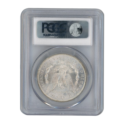 1896 Morgan Silver Dollar Philadelphia - CAC Label - PCGS MS66+ Sight White
