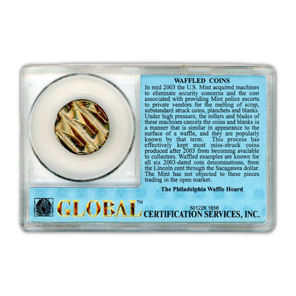 2002 Indiana Quarter Mint Canceled - Global Certified