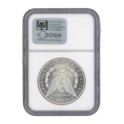 1879-S Silver Morgan Dollar San Francisco - NGC MS65 PL Sight White