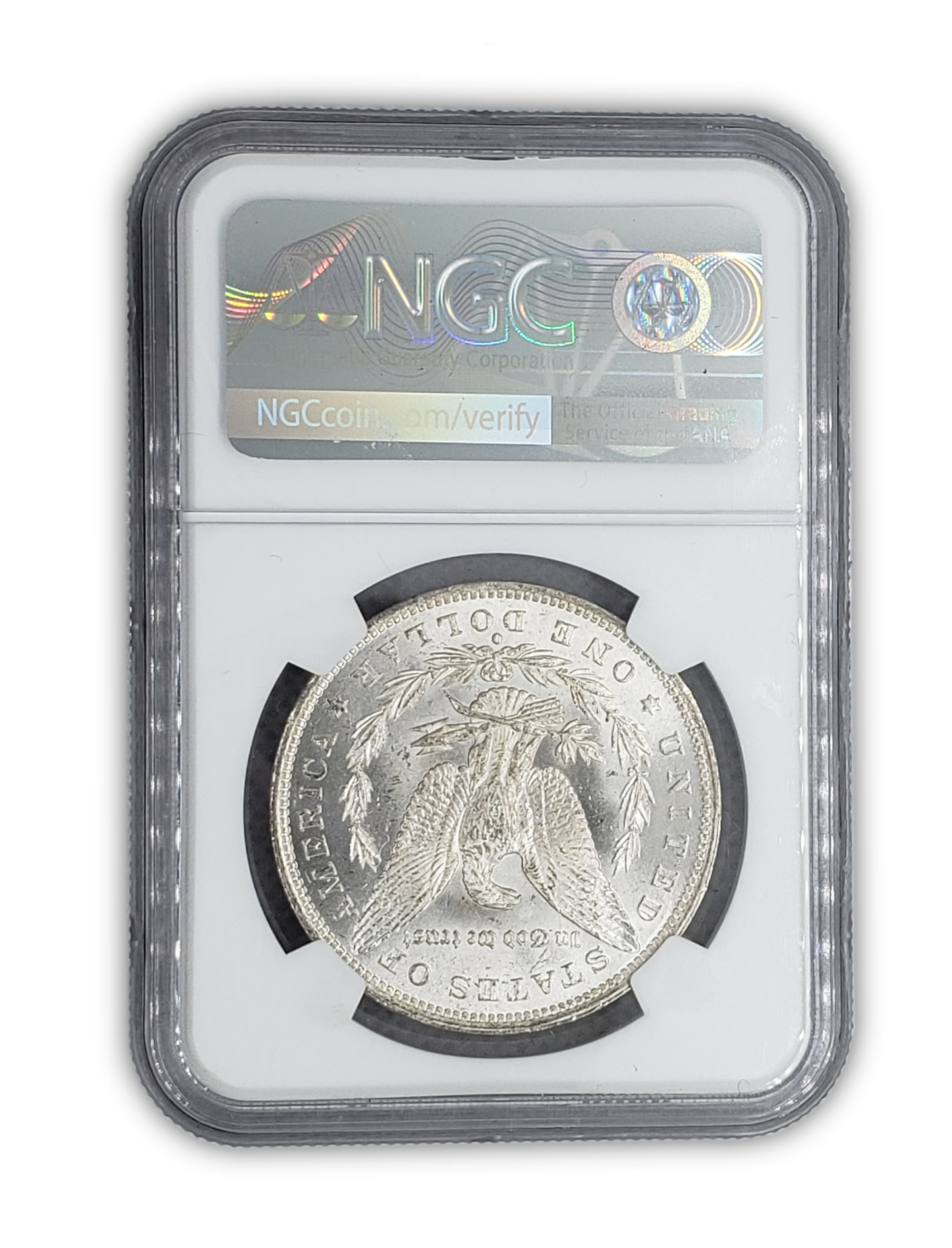 1883 O Morgan Silver Dollar - New Orleans NGC MS65 Sight White