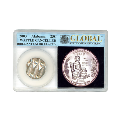 2003 Alabama Quarter Mint Canceled - Global Certified