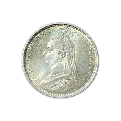 6 Pence - Queen Victoria Silver Coin