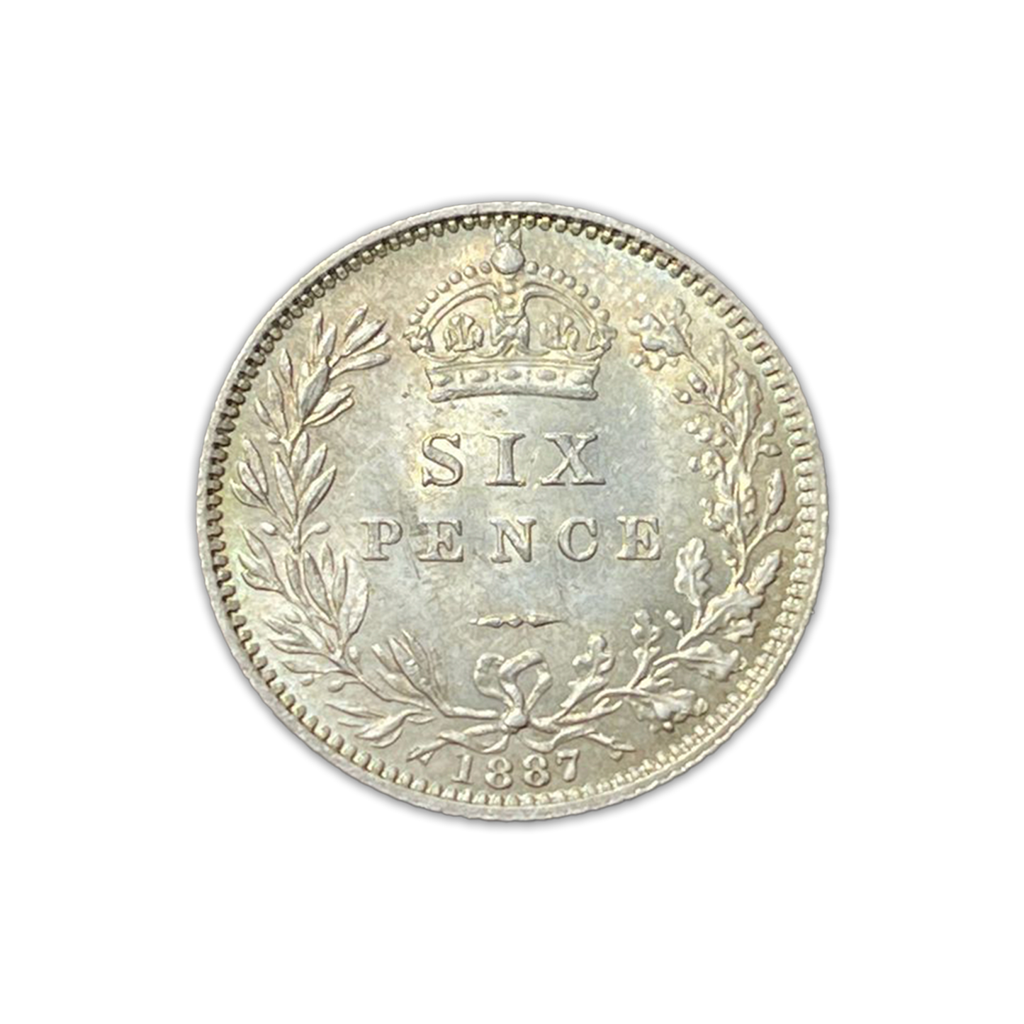 6 Pence - Queen Victoria Silver Coin