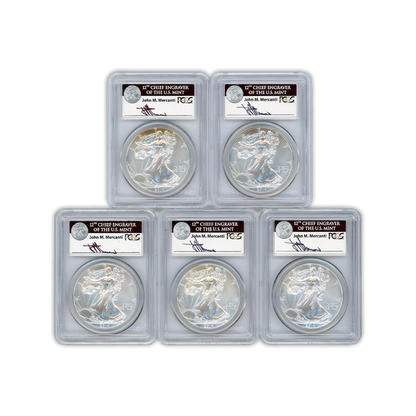 Grab Bag:  2014 Mercanti Silver Eagle - First 10 Boxes - CoinsTV