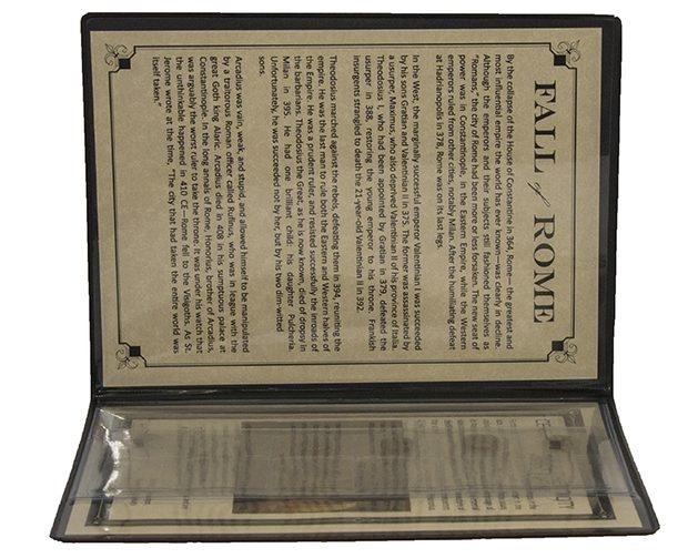 Ancient Roman Bronze Coin - Fall of Rome 4 Coin Set