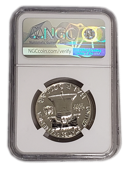 1959 Franklin Silver Half Dollar - NGC PF69 Sight White