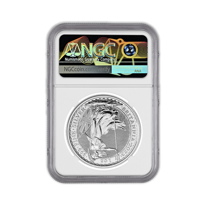2023 1 oz Britannia Silver - First with King Charles - NGC GEM