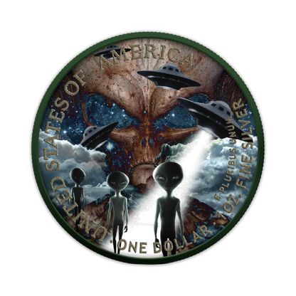 PREORDER: 2023 Alien Invasion Silver Eagle - Icon Mint