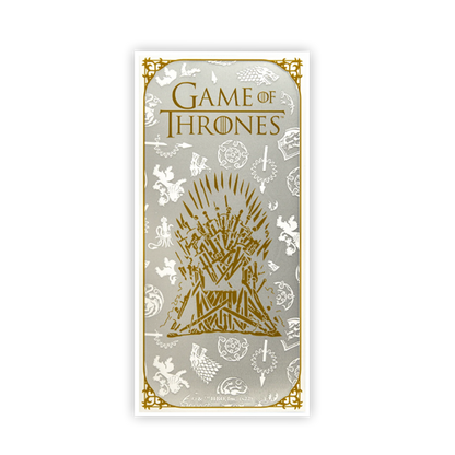 Game of Thrones Silver Note