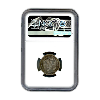 1875-CC Seated Liberty 20 Cent Silver Carson City - NGC F15