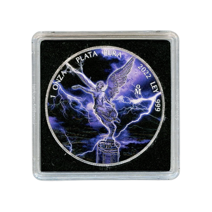 2022 Mexico Libertad Storm Edition - 1 oz Silver Coin - CoinsTV