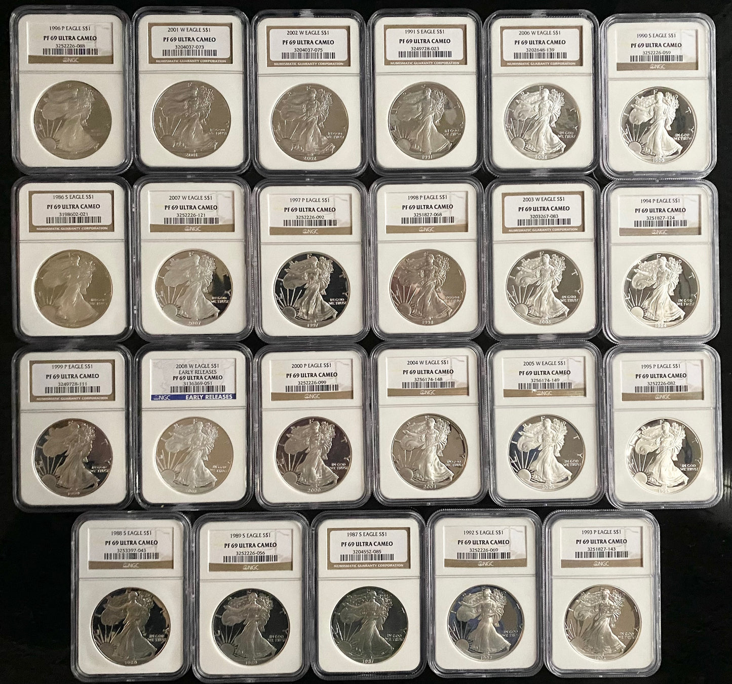 NGC Silver Eagle PF69 Grab Bag