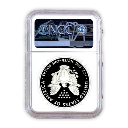 2021 W Silver Eagle Dollar Type 1 - Congratulations Set - 1st Day of Issue - NGC PF70 Ultra Cameo
