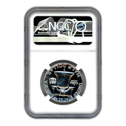 1963 Franklin Silver Half Dollar - NGC PF67 Sight White