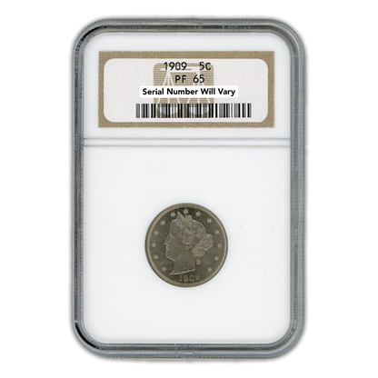 1909 Liberty Head Nickel - NGC PF65 - CoinsTV