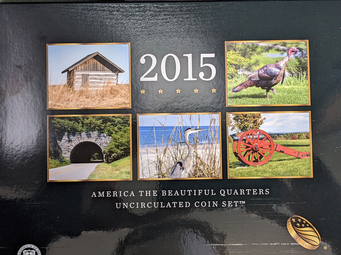 2015 America the Beautiful Quarters - Uncirculated Coin Set - OGP