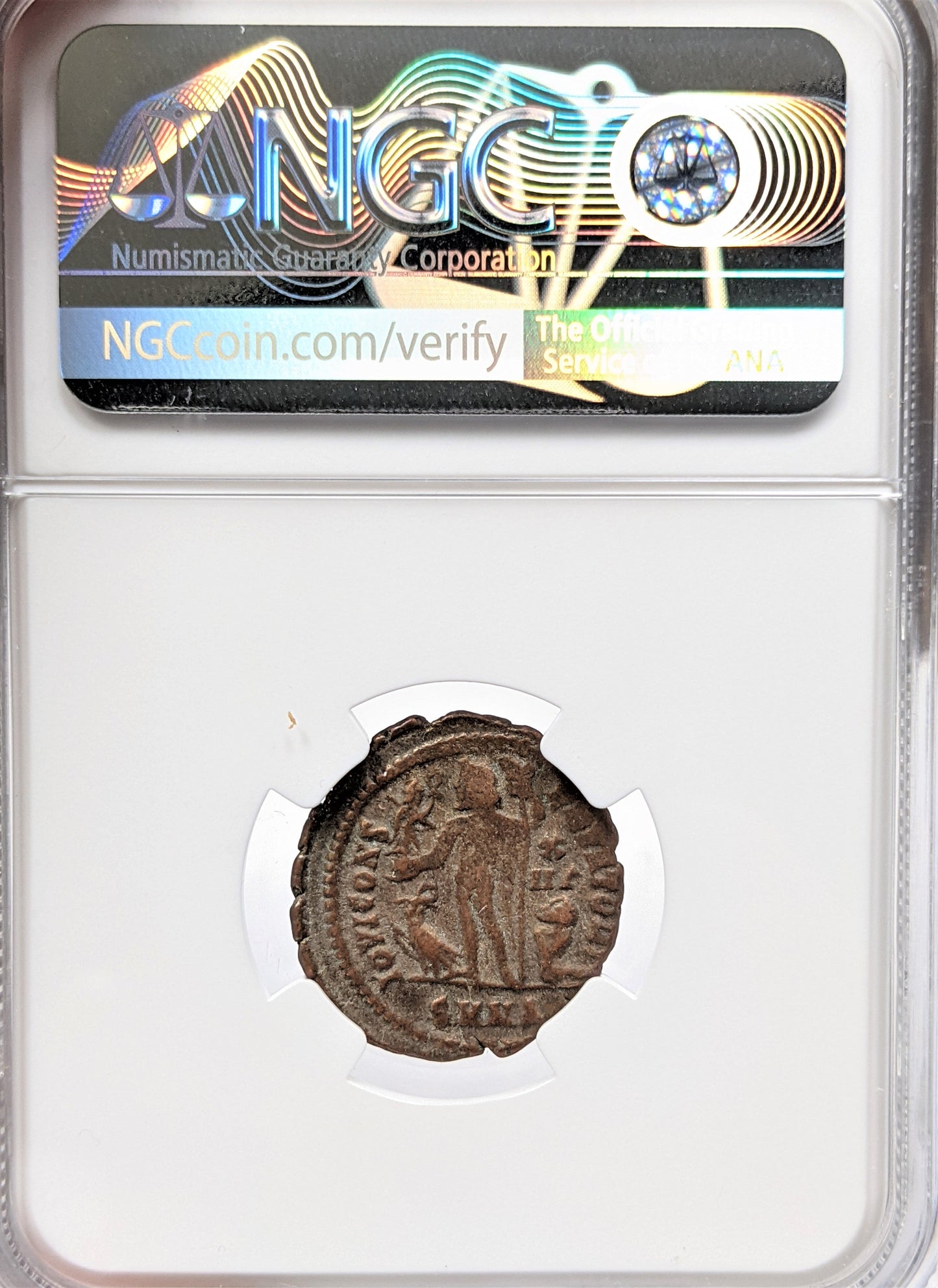Ancient Roman Bronze Coin- House of Constantine - NGC Certified