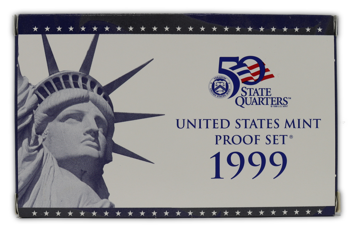 1999 US Proof Set - 9 Coins