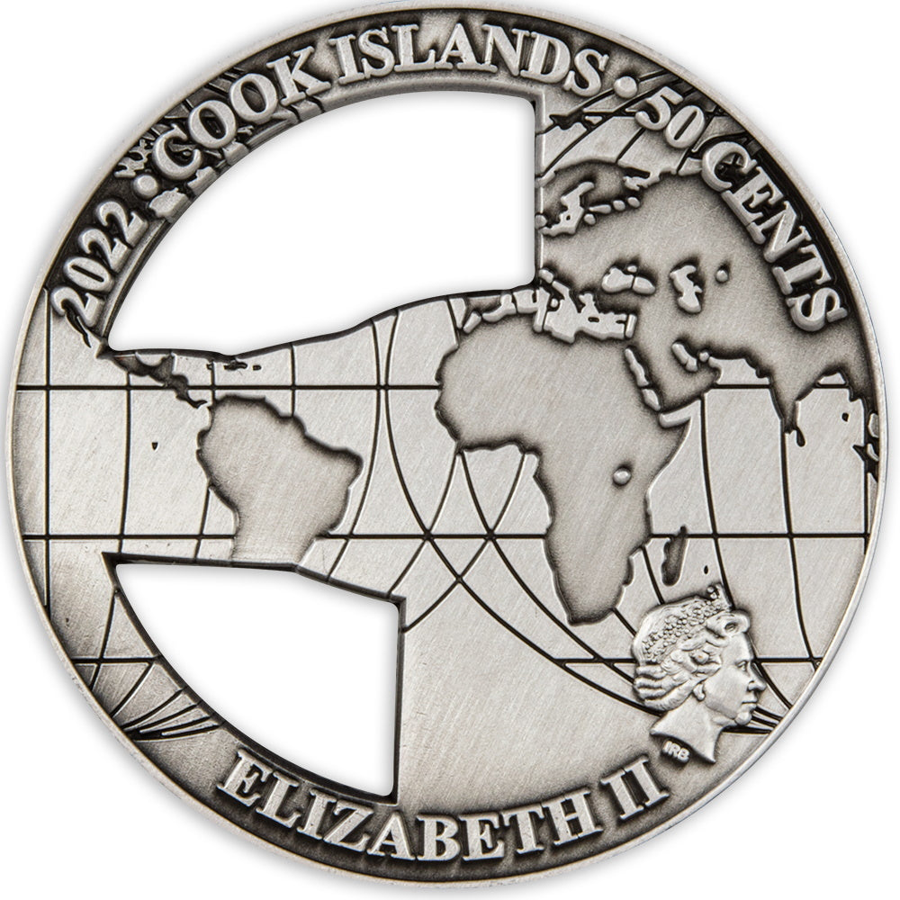 2022 Landmarks of the World Coin - Christ the Redeemer - Cook Islands