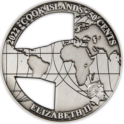 2022 Landmarks of the World Coin - Christ the Redeemer - Cook Islands