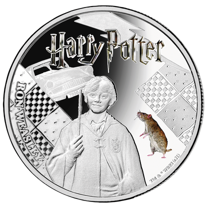 2021 Wizarding World of Harry Potter 1 Oz Silver Coin 3 pc Proof Set - CoinsTV