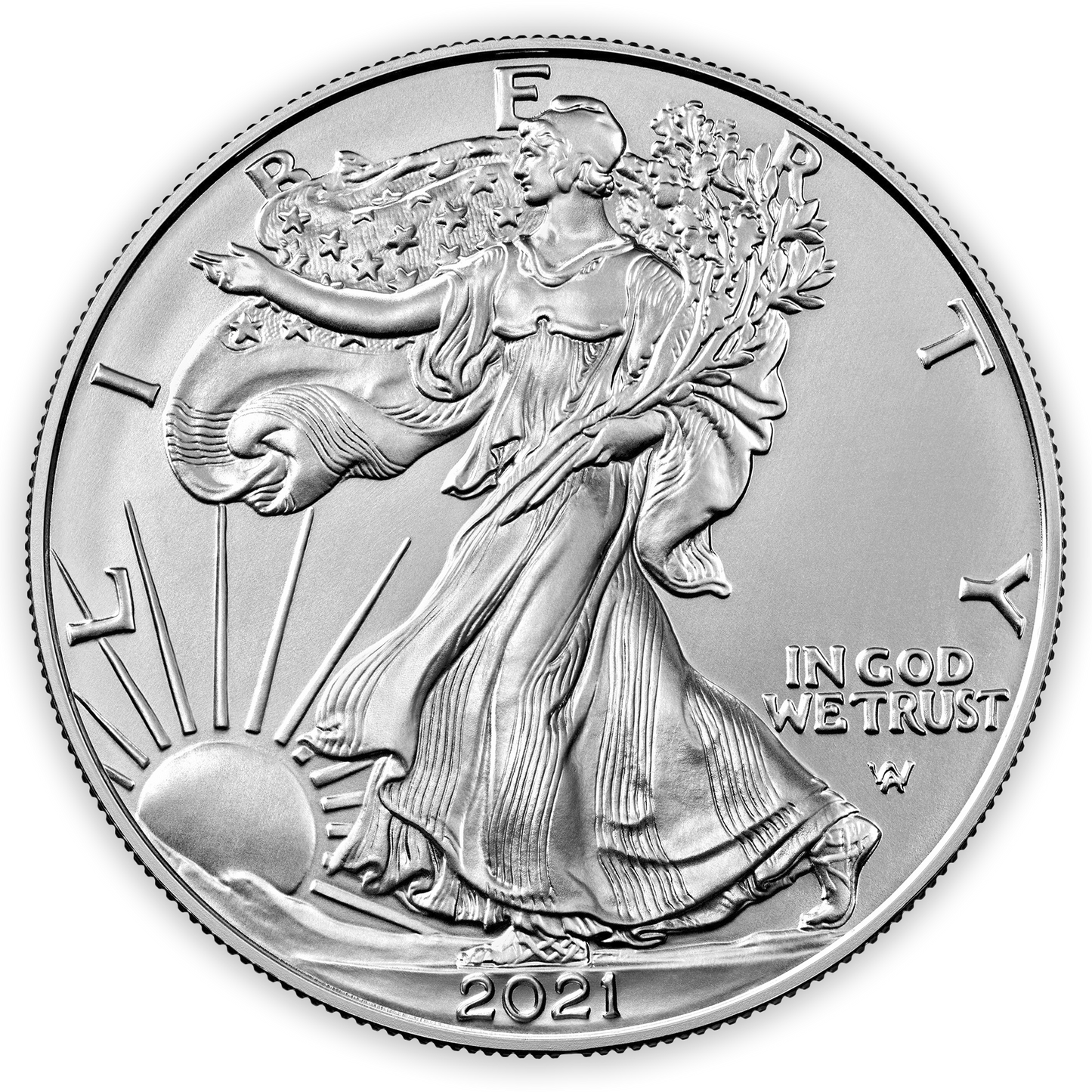 2021 Silver Eagle - Type 2 - Business Strike - Uncirculated