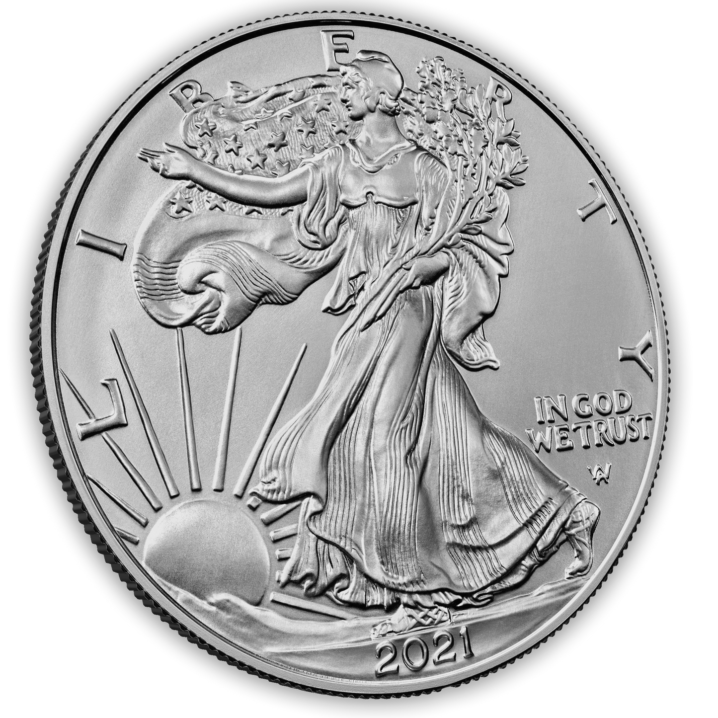 2021 Silver Eagle - Type 2 - Business Strike - Uncirculated