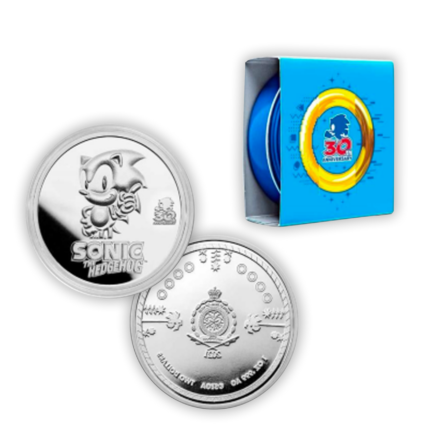 2021 Niue Sonic the Hedgehog  - 30th Anniversary - 1 oz Silver Proof