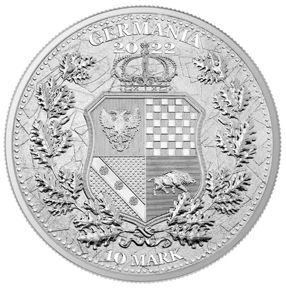 2022 Polonia & Germania Allegories - 2 oz Silver Coin
