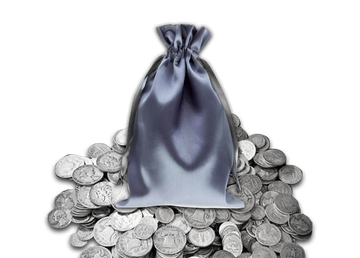Southern Silver Bag - 1/2 Lb of Unsearched 90% Silver US Coins - CoinsTV