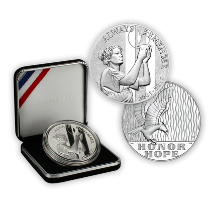 2011-W 9/11 National Medal Proof - Original Government Packaging