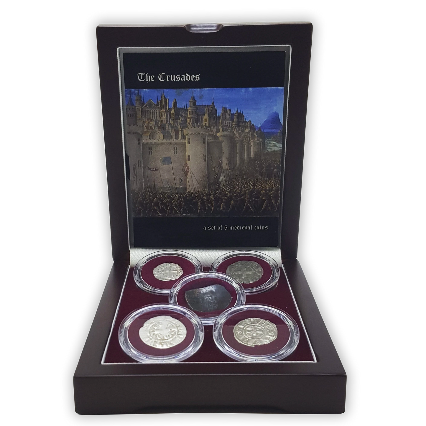 The Crusades: A Set of Five Medieval Coins - CoinsTV