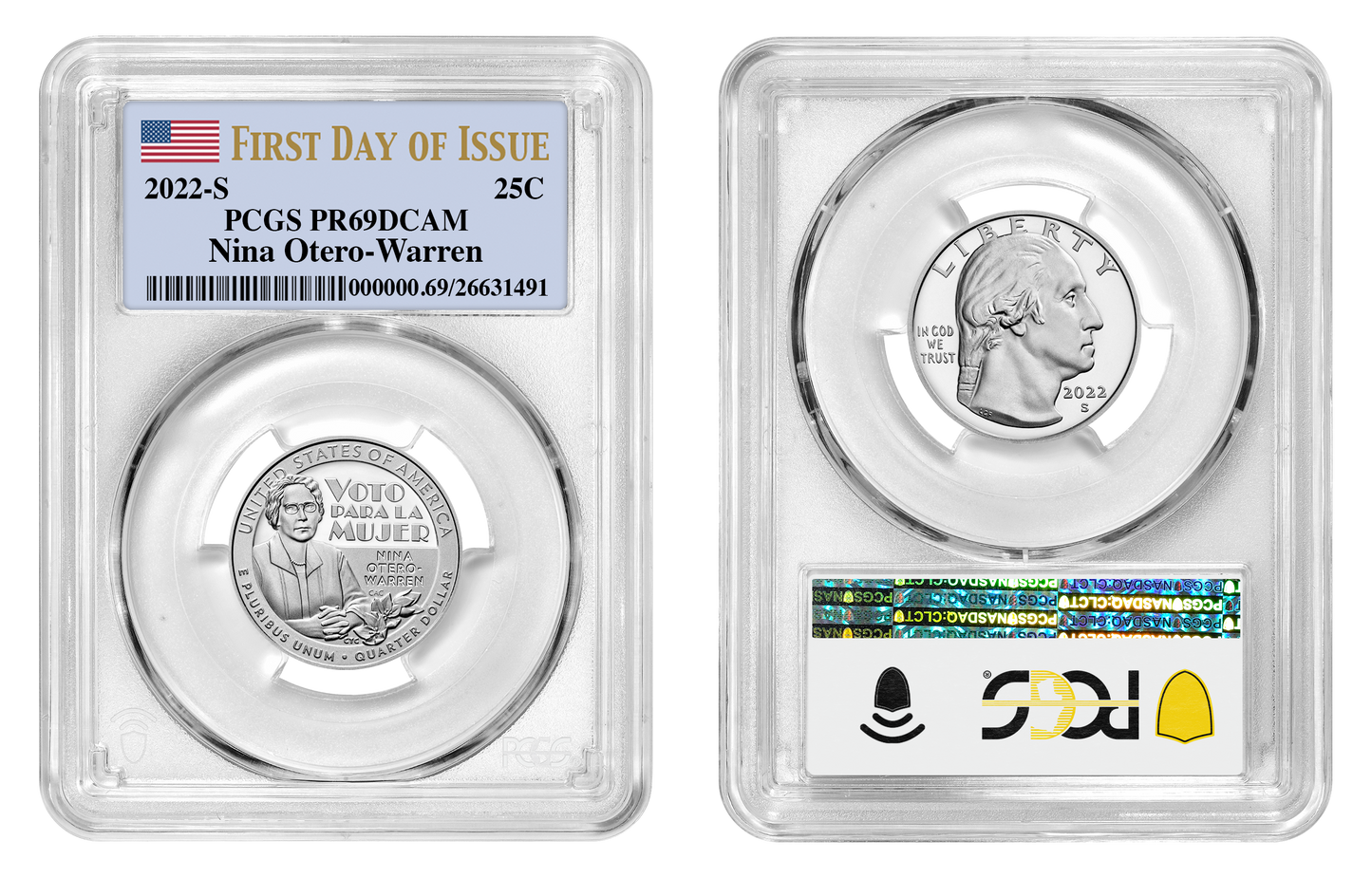 2022 American Women Proof Quarter Grab Bag - PCGS 69 FDOI