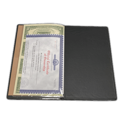 $5 Uncut Sheet of 4 with Certificate and Folder - CoinsTV