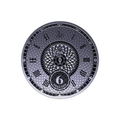 2022  Tokelau Chronos - 1 oz .9999 Silver BU Coin