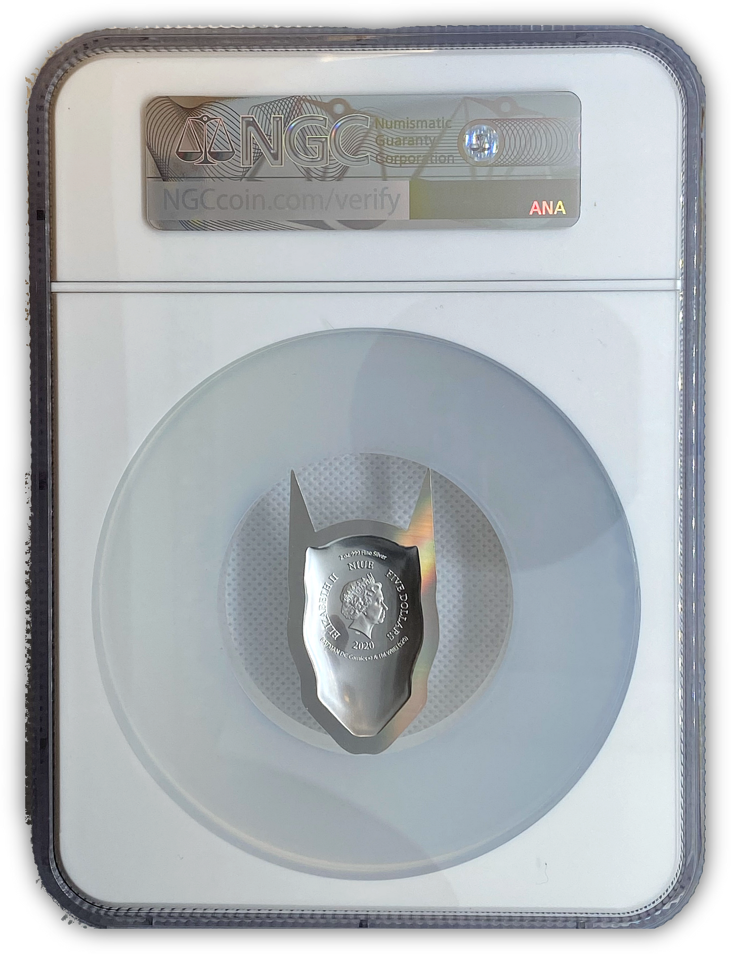2020 DC Comic - Batman 2 Oz Silver - NGC PF70 Ultra Cameo