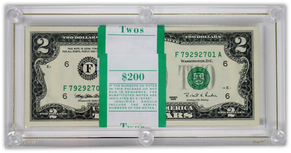 1995 $2 US Federal Reserve Note Pack of 100 - CoinsTV