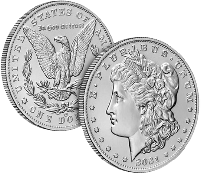 2021 CC Morgan Silver Dollar Carson City - Original Government Packaging